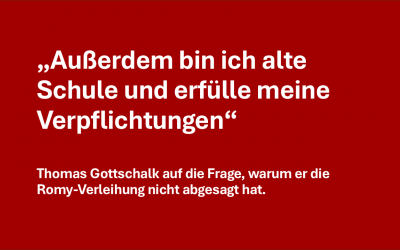 Alte Falter: Thomas Gottschalk – einer von uns